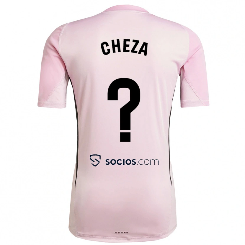 Danxen Kinderen María Echezarreta #0 Roze Zwart Keepersshirt 2025/26 T-Shirt