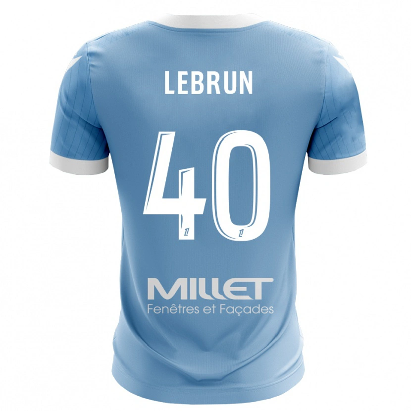 Danxen Kinderen Lisa Lebrun #40 Licht Hemelsblauw Keepersshirt 2025/26 T-Shirt