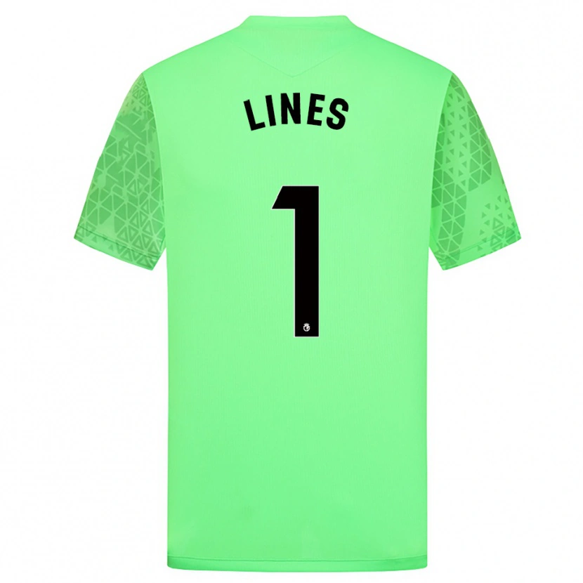 Danxen Kinderen Laura Inés Aguilar #1 Spring Groen Zwart Keepersshirt 2025/26 T-Shirt
