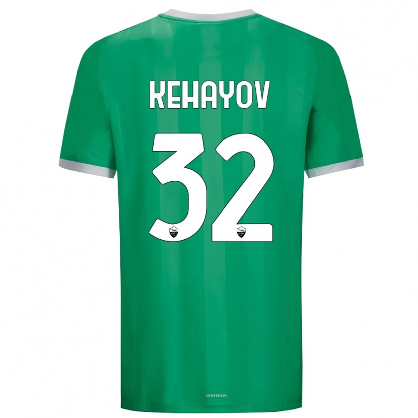 Danxen Kinderen Atanas Kehayov #32 Groen Wit Keepersshirt 2025/26 T-Shirt