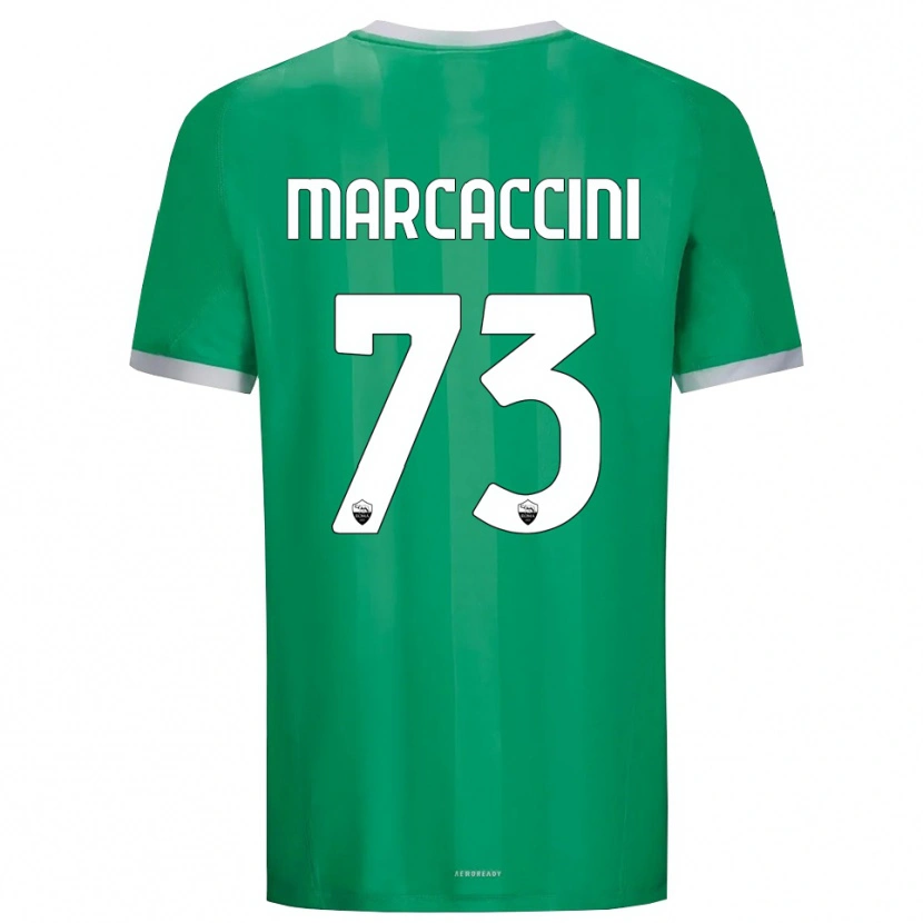 Danxen Kinderen Alessio Marcaccini #73 Groen Wit Keepersshirt 2025/26 T-Shirt