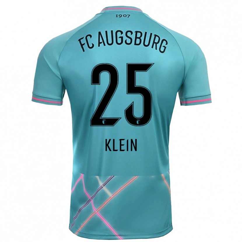 Danxen Kinderen Daniel Klein #25 Licht Zeegroen Keepersshirt 2025/26 T-Shirt