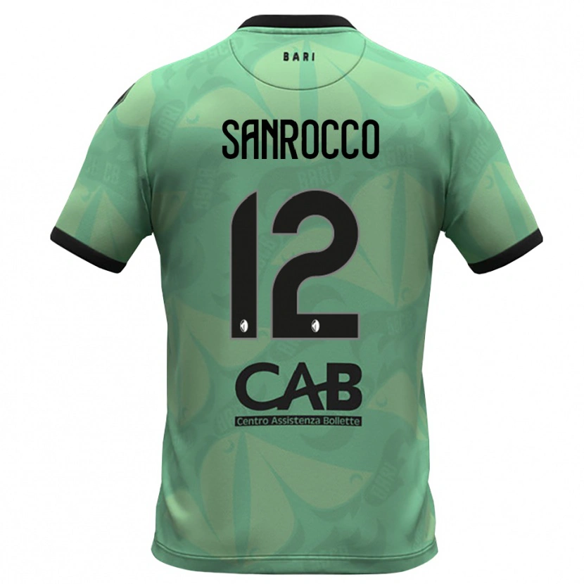 Danxen Kinderen Michele Sanrocco #12 Donker Zeegroen Keepersshirt 2025/26 T-Shirt