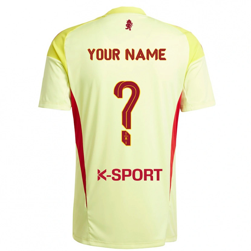 Danxen Kinderen Virtus Entella Licht Geel Rood Keepersshirt 2025/26 T-Shirt