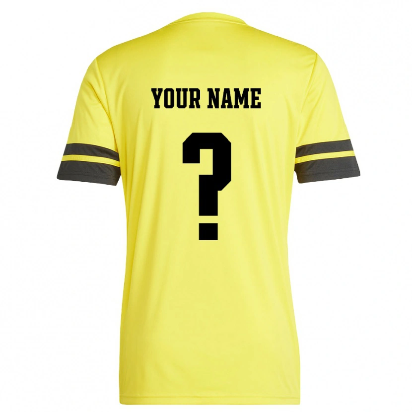 Danxen Kinderen Cosenza Calcio Geel Zwart Keepersshirt 2025/26 T-Shirt