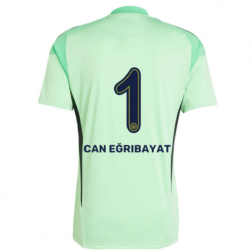 Danxen Kinderen İrfan Can Eğribayat #1 Licht Groen Zwart Keepersshirt 2025/26 T-Shirt