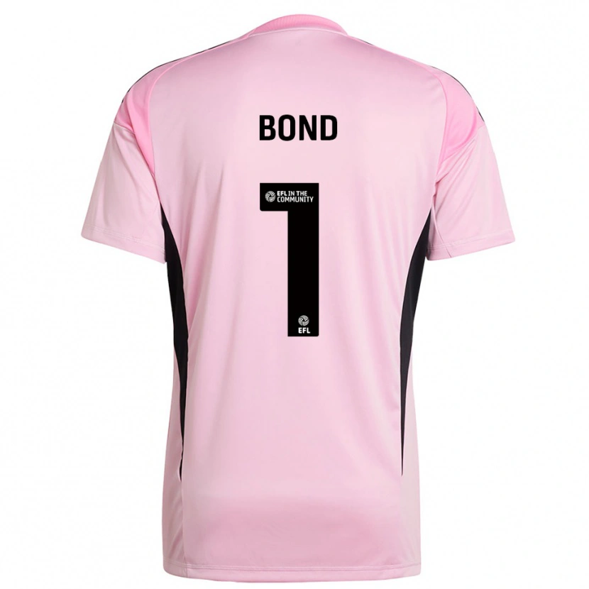 Danxen Kinderen Abbi Bond #1 Roze Zwart Keepersshirt 2025/26 T-Shirt