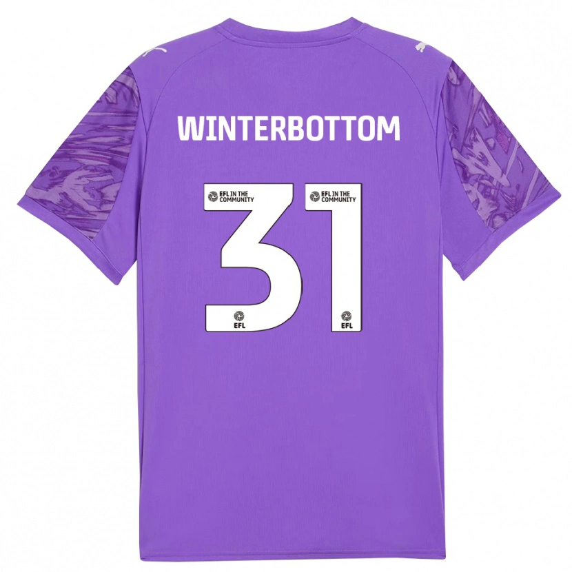 Danxen Kinderen Ben Winterbottom #31 Mediumslateblue Keepersshirt 2025/26 T-Shirt