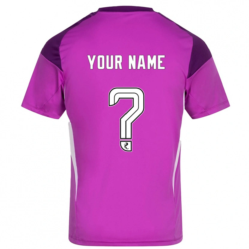 Danxen Kinderen Aberdeen Paars Magenta Keepersshirt 2025/26 T-Shirt