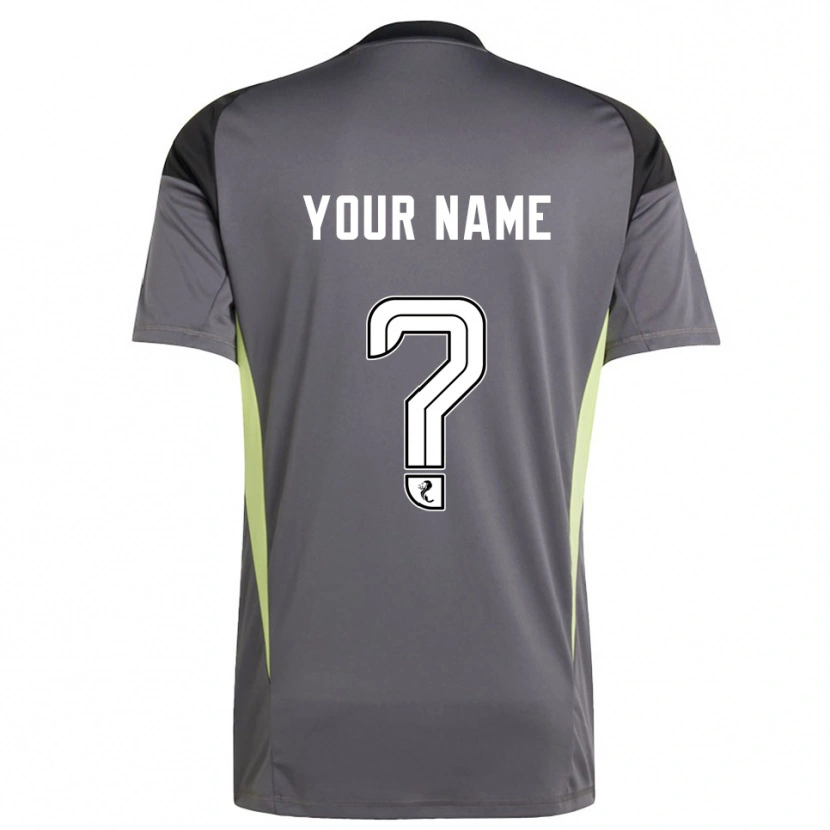 Danxen Kinderen Celtic Grijs Wit Keepersshirt 2025/26 T-Shirt