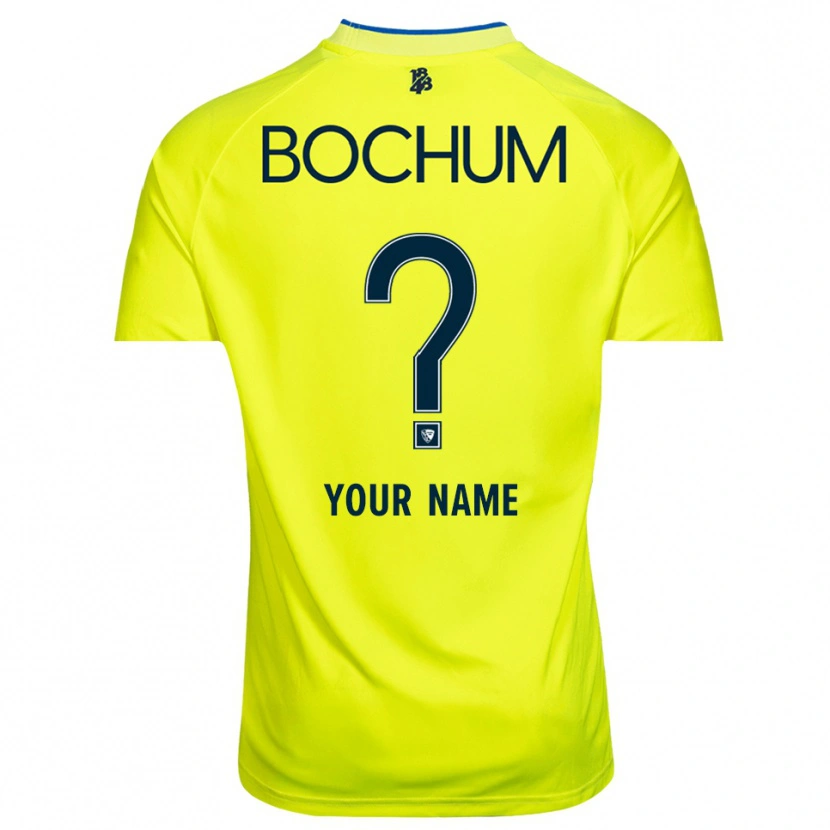 Danxen Kinderen VfL Bochum Geel Groen Keepersshirt 2025/26 T-Shirt
