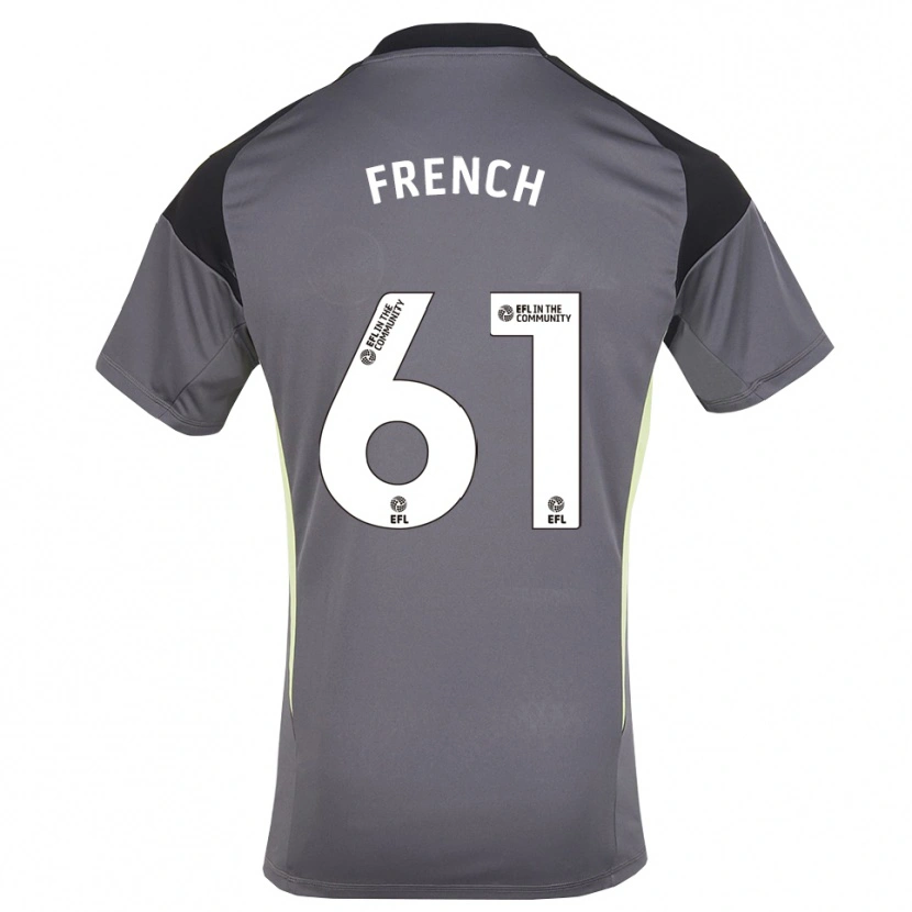 Danxen Kinderen Harry French #61 Grijs Wit Keepersshirt 2025/26 T-Shirt