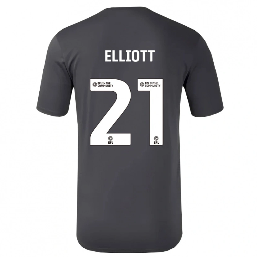 Danxen Kinderen Felix Elliott #21 Zwart Wit Keepersshirt 2025/26 T-Shirt