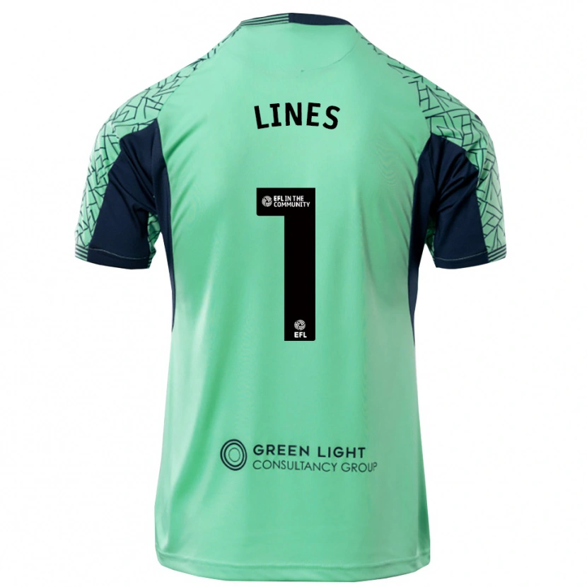 Danxen Kinderen Luis Lines #1 Aqua Zwart Keepersshirt 2025/26 T-Shirt