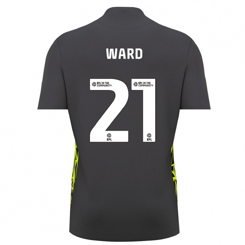Danxen Kinderen Danny Ward #21 Grijs Bos Groen Keepersshirt 2025/26 T-Shirt