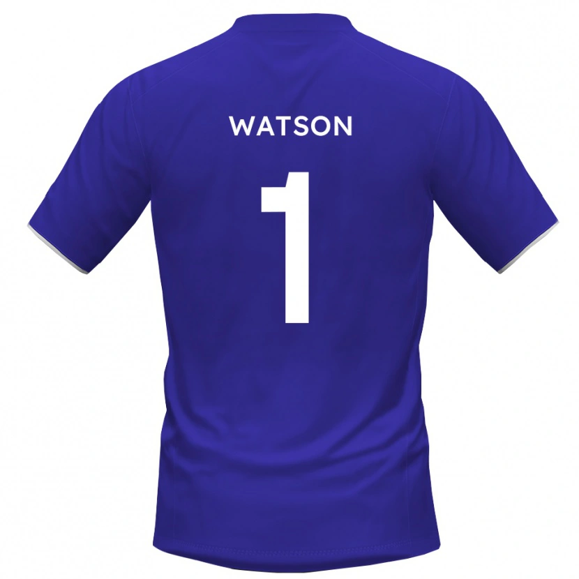 Danxen Kinderen Rory Watson #1 Koninklijk Blauw Keepersshirt 2025/26 T-Shirt