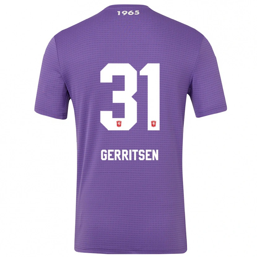 Danxen Kinderen Yannick Gerritsen #31 Medium Paars Keepersshirt 2025/26 T-Shirt