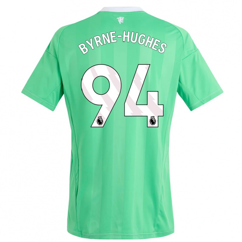 Danxen Kinderen Cameron Byrne-Hughes #94 Smaragdgroen Keepersshirt 2025/26 T-Shirt