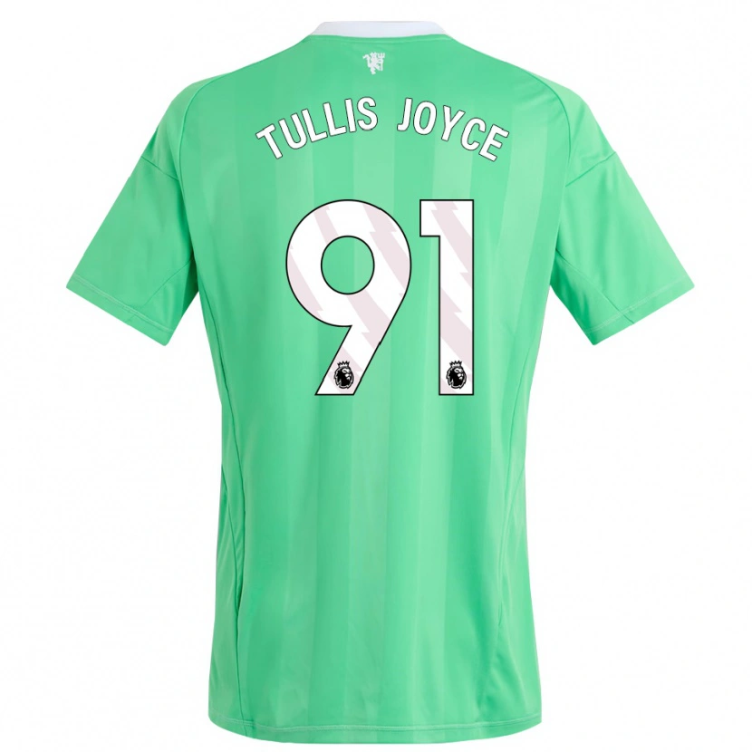 Danxen Kinderen Phallon Tullis-Joyce #91 Smaragdgroen Keepersshirt 2025/26 T-Shirt