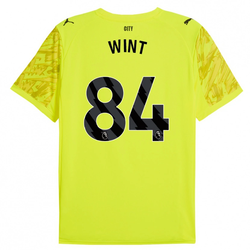 Danxen Kinderen Jack Wint #84 Geel Oranje Zwart Keepersshirt 2025/26 T-Shirt