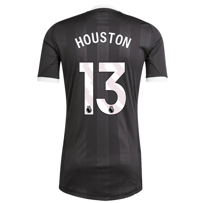 Danxen Kinderen Theo Houston #13 Zwart Wit Keepersshirt 2025/26 T-Shirt