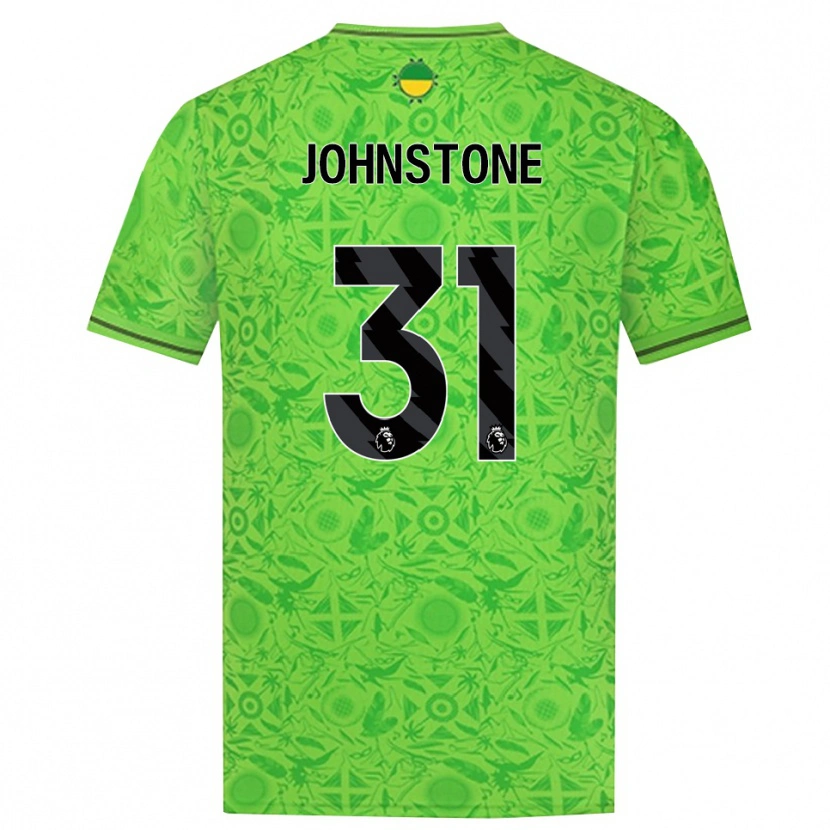Danxen Kinderen Sam Johnstone #31 Groen Zwart Keepersshirt 2025/26 T-Shirt