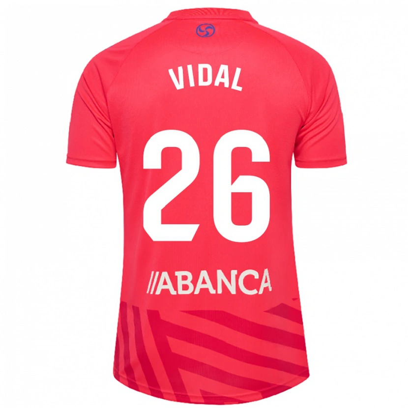 Danxen Kinderen Marc Vidal #26 Rood Wit Keepersshirt 2025/26 T-Shirt