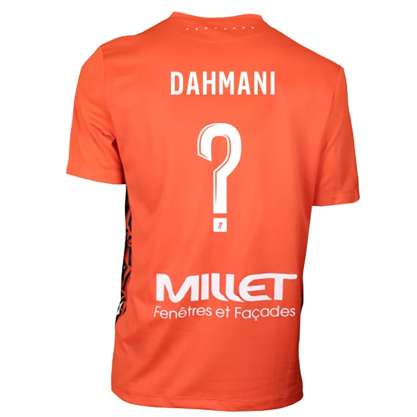 Danxen Kinderen Waël Dahmani #0 Oranje Wit Keepersshirt 2025/26 T-Shirt