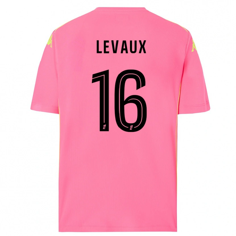 Danxen Kinderen Lana Levaux #16 Hot Pink Zwart Keepersshirt 2025/26 T-Shirt