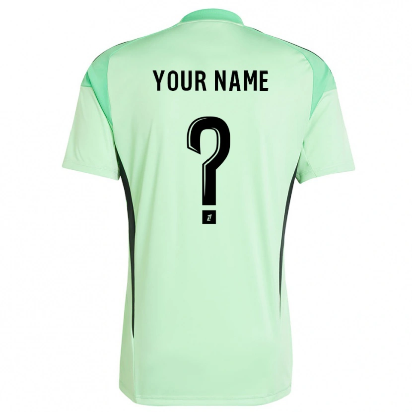Danxen Kinderen Paris FC Lichtgroen Zwart Keepersshirt 2025/26 T-Shirt