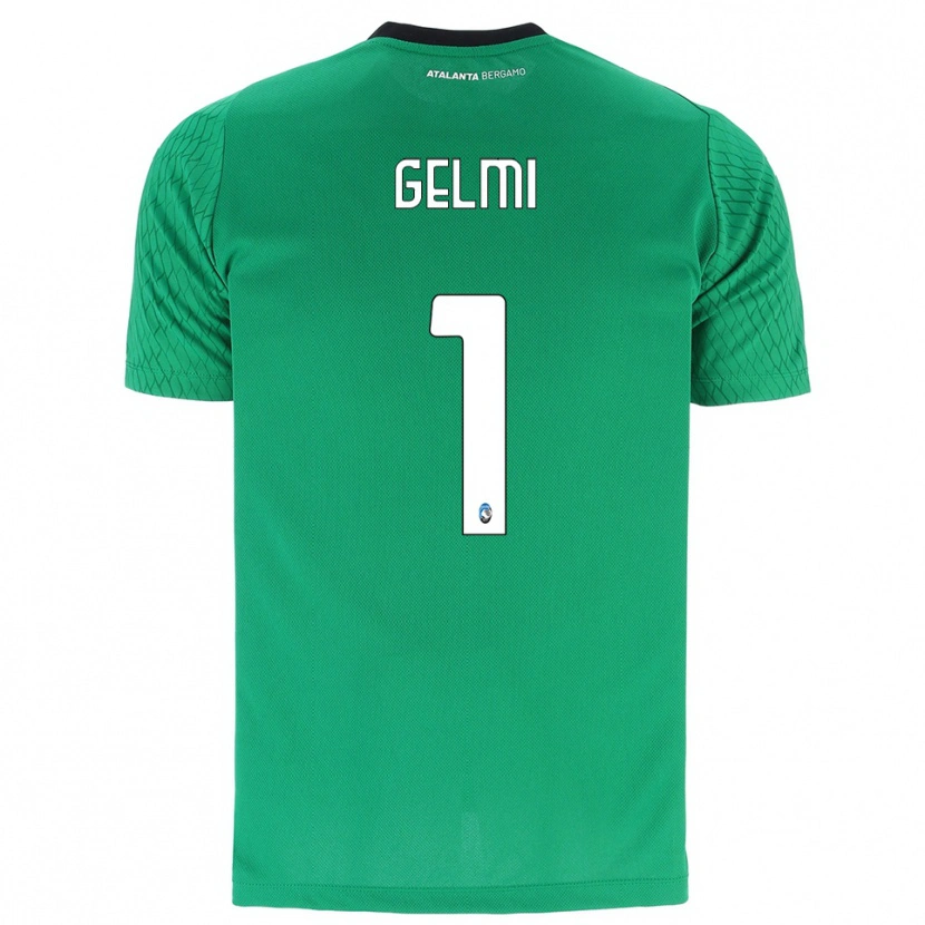 Danxen Kinderen Ludovico Gelmi #1 Smaragd Groen Keepersshirt 2025/26 T-Shirt