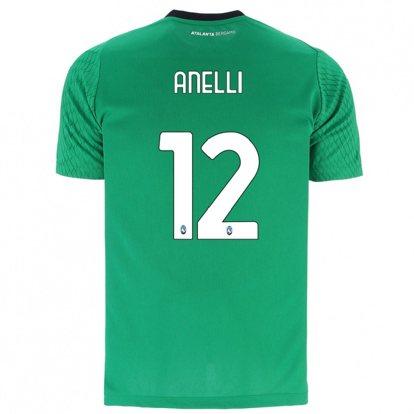 Danxen Kinderen Alessandro Anelli #12 Smaragd Groen Keepersshirt 2025/26 T-Shirt