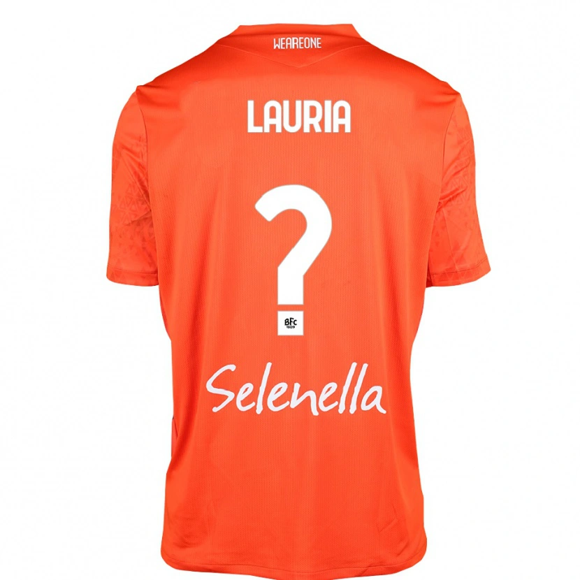Danxen Kinderen Nicole Lauria #0 Oranje Zwart Wit Keepersshirt 2025/26 T-Shirt