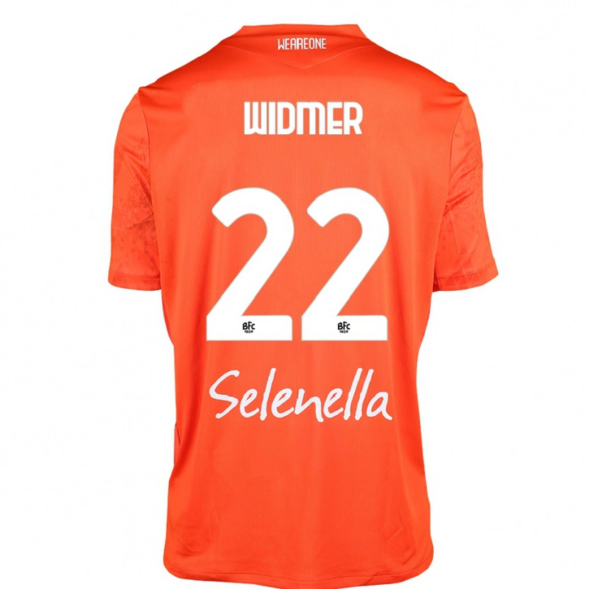 Danxen Kinderen Renato Widmer D'Autilia #22 Oranje Zwart Wit Keepersshirt 2025/26 T-Shirt