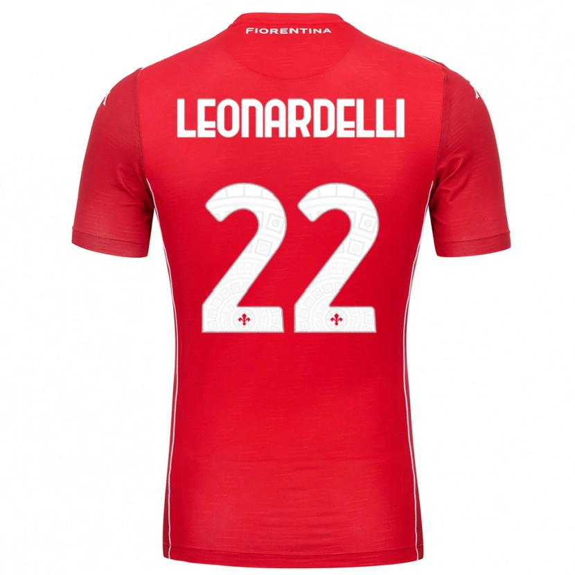 Danxen Kinderen Pietro Leonardelli #22 Rood Wit Keepersshirt 2025/26 T-Shirt