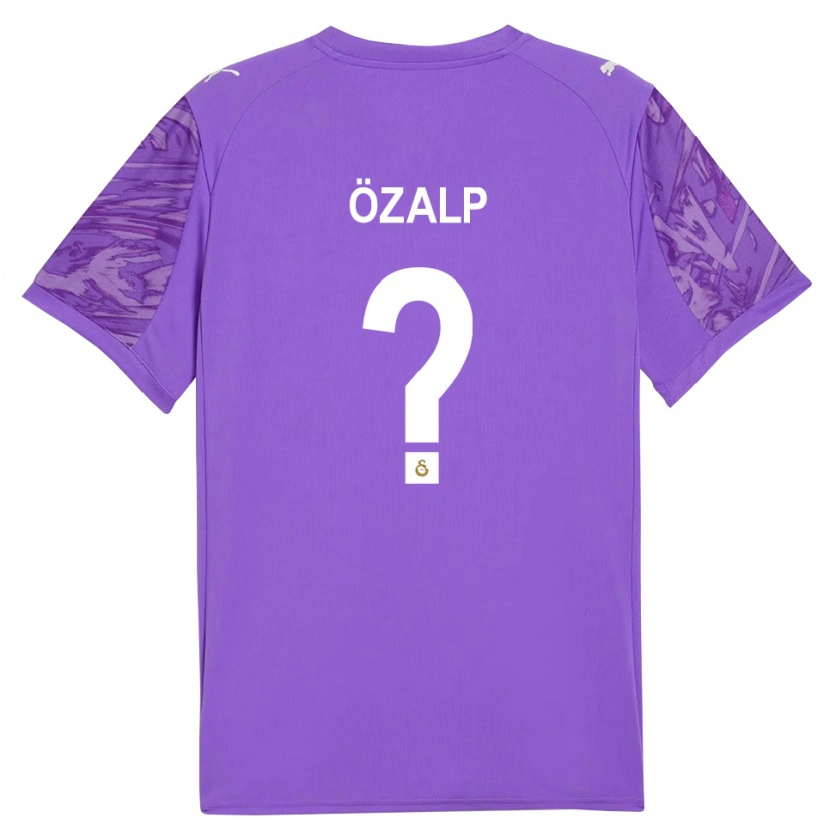 Danxen Kinderen Hamza Özalp #0 Paars Wit Keepersshirt 2025/26 T-Shirt
