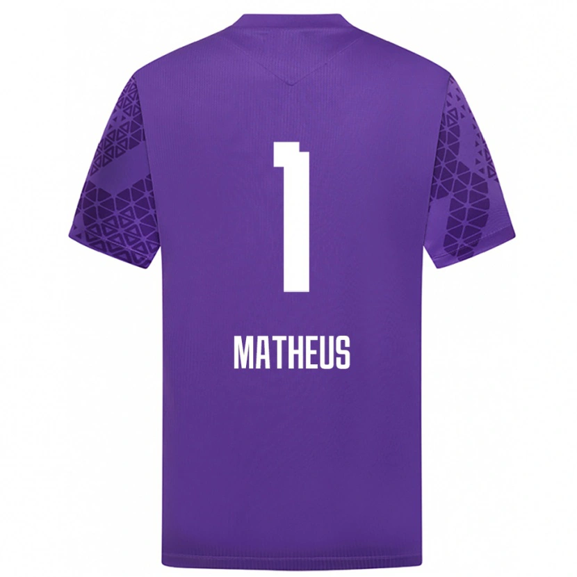 Danxen Kinderen Matheus #1 Indigo Wit Keepersshirt 2025/26 T-Shirt