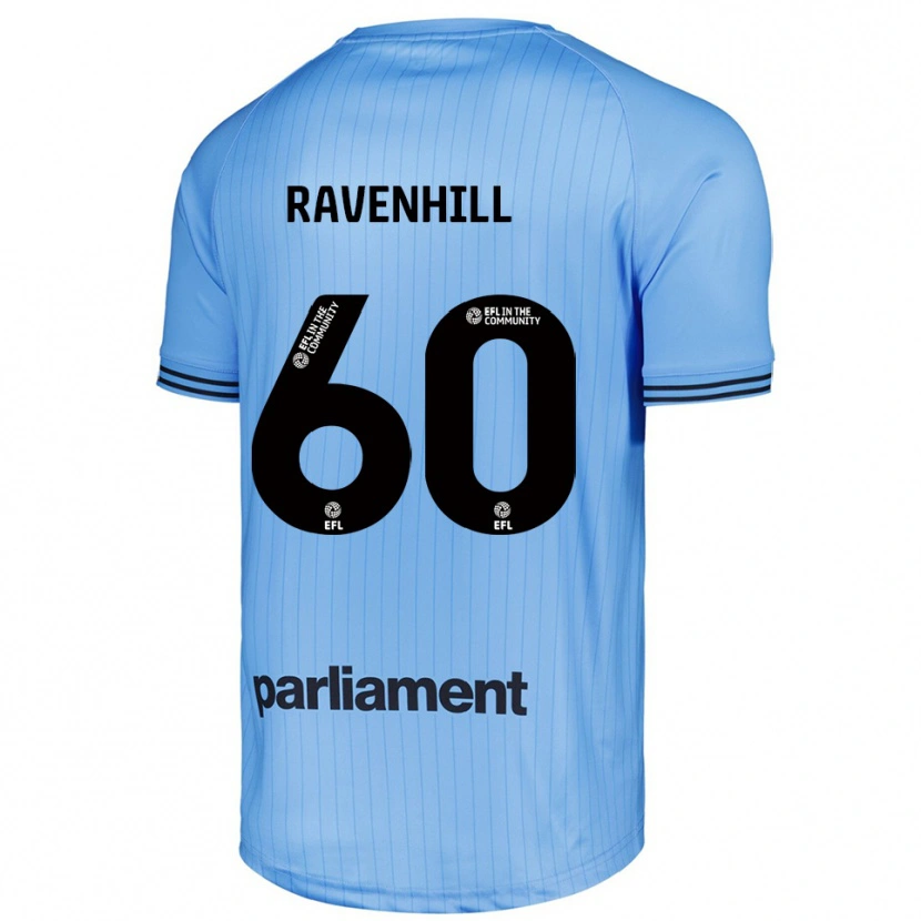 Danxen Heren Rogan Ravenhill #60 Licht Hemelsblauw Keepersshirt 2025/26 T-Shirt