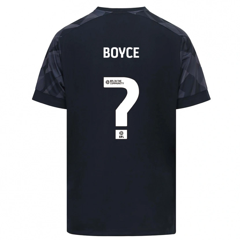 Danxen Heren Oliver Boyce #0 Zwart Wit Keepersshirt 2025/26 T-Shirt