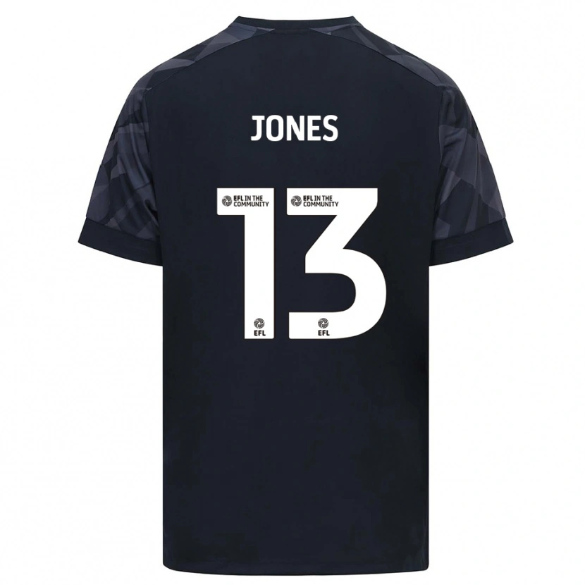 Danxen Heren Sam Jones #13 Zwart Wit Keepersshirt 2025/26 T-Shirt