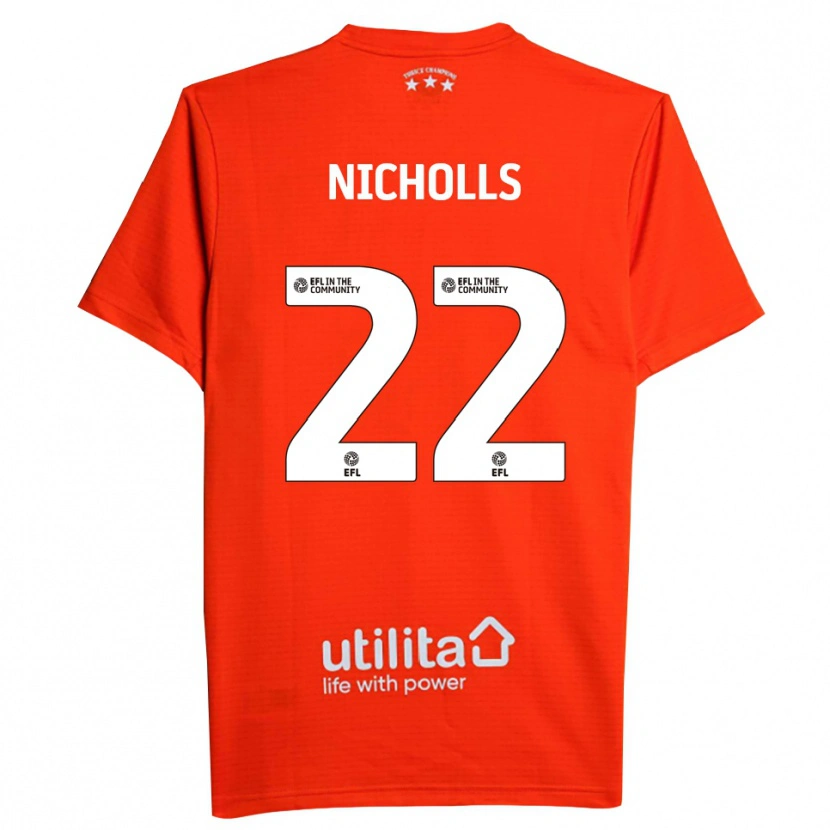 Danxen Heren Lee Nicholls #22 Rood Wit Keepersshirt 2025/26 T-Shirt