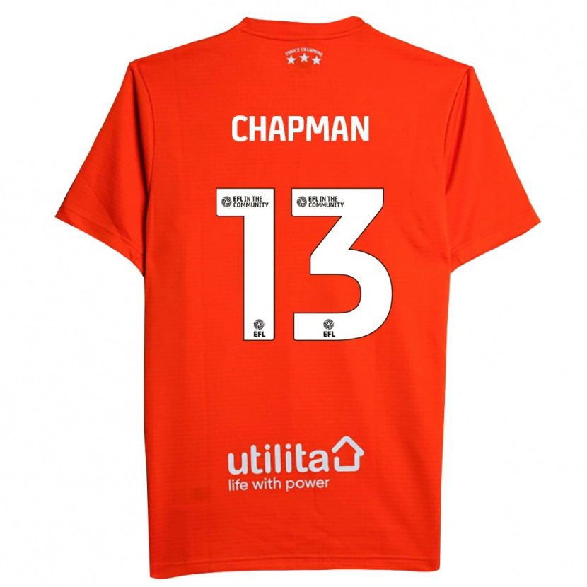 Danxen Heren Jacob Chapman #13 Rood Wit Keepersshirt 2025/26 T-Shirt