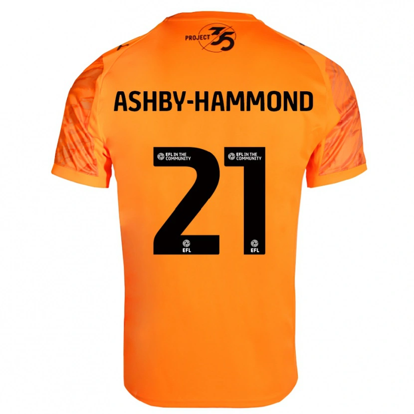 Danxen Heren Luca Ashby-Hammond #21 Oranje Zwart Keepersshirt 2025/26 T-Shirt