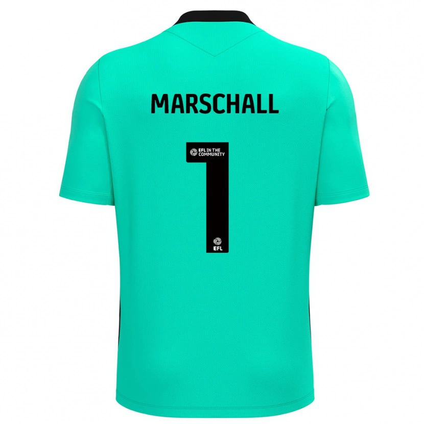 Danxen Heren Filip Marschall #1 Turquoise Keepersshirt 2025/26 T-Shirt