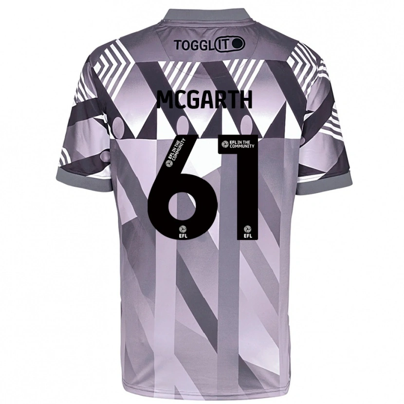 Danxen Heren Ethan McGarth #61 Lichtgrijs Keepersshirt 2025/26 T-Shirt
