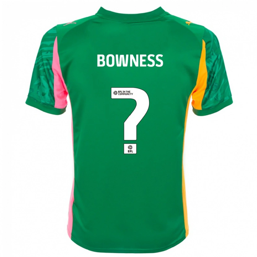 Danxen Heren Faye Bowness #0 Groen Roze Wit Keepersshirt 2025/26 T-Shirt