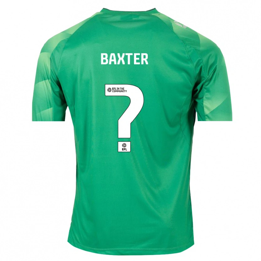 Danxen Heren Molly Baxter #0 Groen Wit Keepersshirt 2025/26 T-Shirt