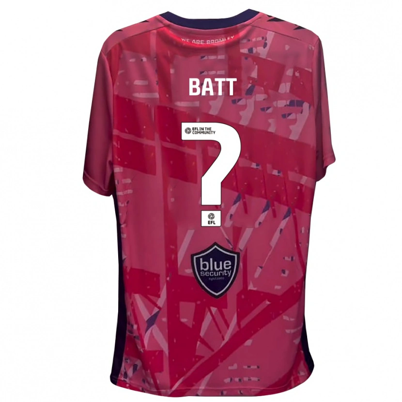Danxen Heren James Batt #0 Roze Wit Keepersshirt 2025/26 T-Shirt