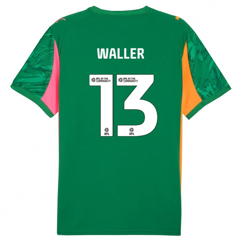 Danxen Heren Sam Waller #13 Groen Roze Oranje Keepersshirt 2025/26 T-Shirt