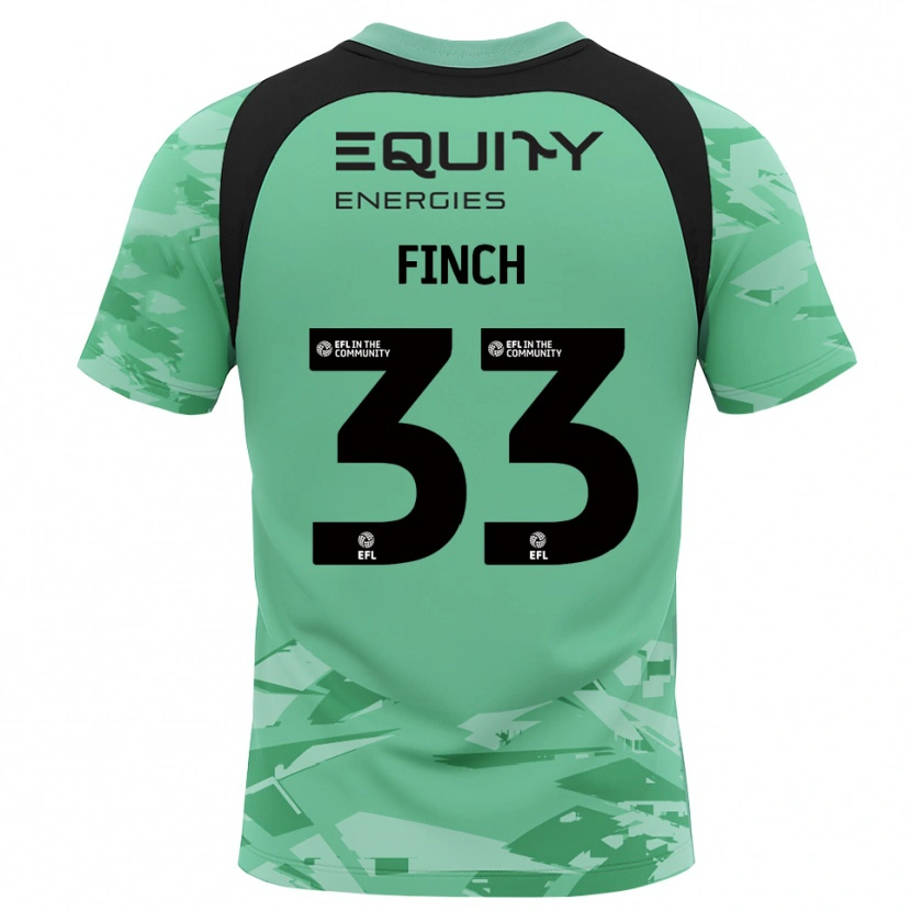Danxen Heren Tom Finch #33 Lichtgroen Glack Keepersshirt 2025/26 T-Shirt